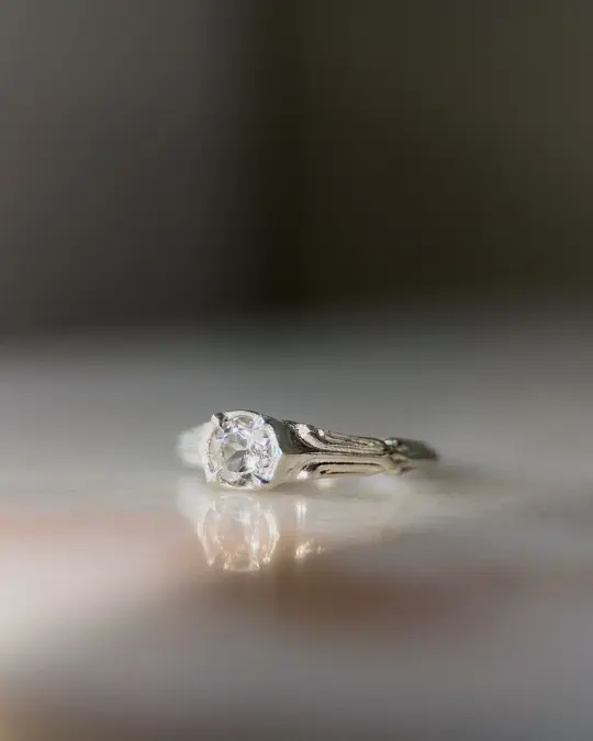 Pillars Pt II // 5mm White Topaz // 4.5