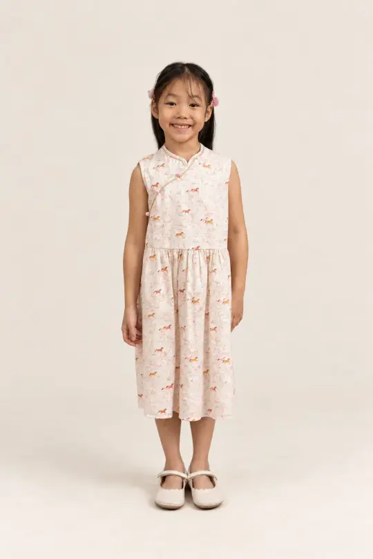 Luna Cheongsam - Meadow Horses