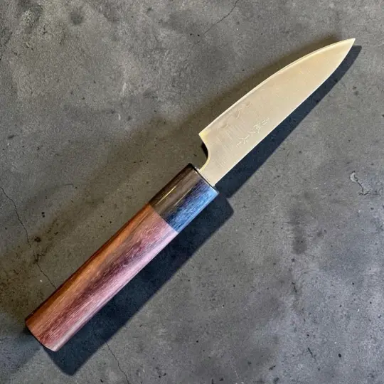 Tokushu Knife Stainless Clad AS Migaki Petty 80mm