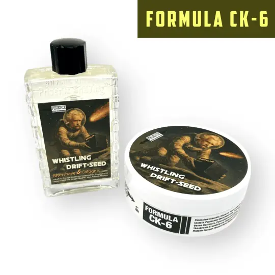 Whistling Drift-Seed Artisan Shave Soap & Aftershave Bundle | Ultra Premium CK-6 Formula | Formerly Known As Whistling Dixie!