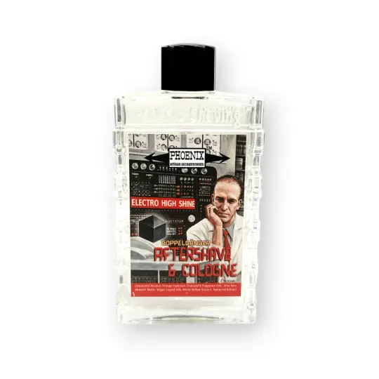 Doppelgänger Electro High Shine Aftershave & Cologne | Homage to A Fresh, Masculine Classic!