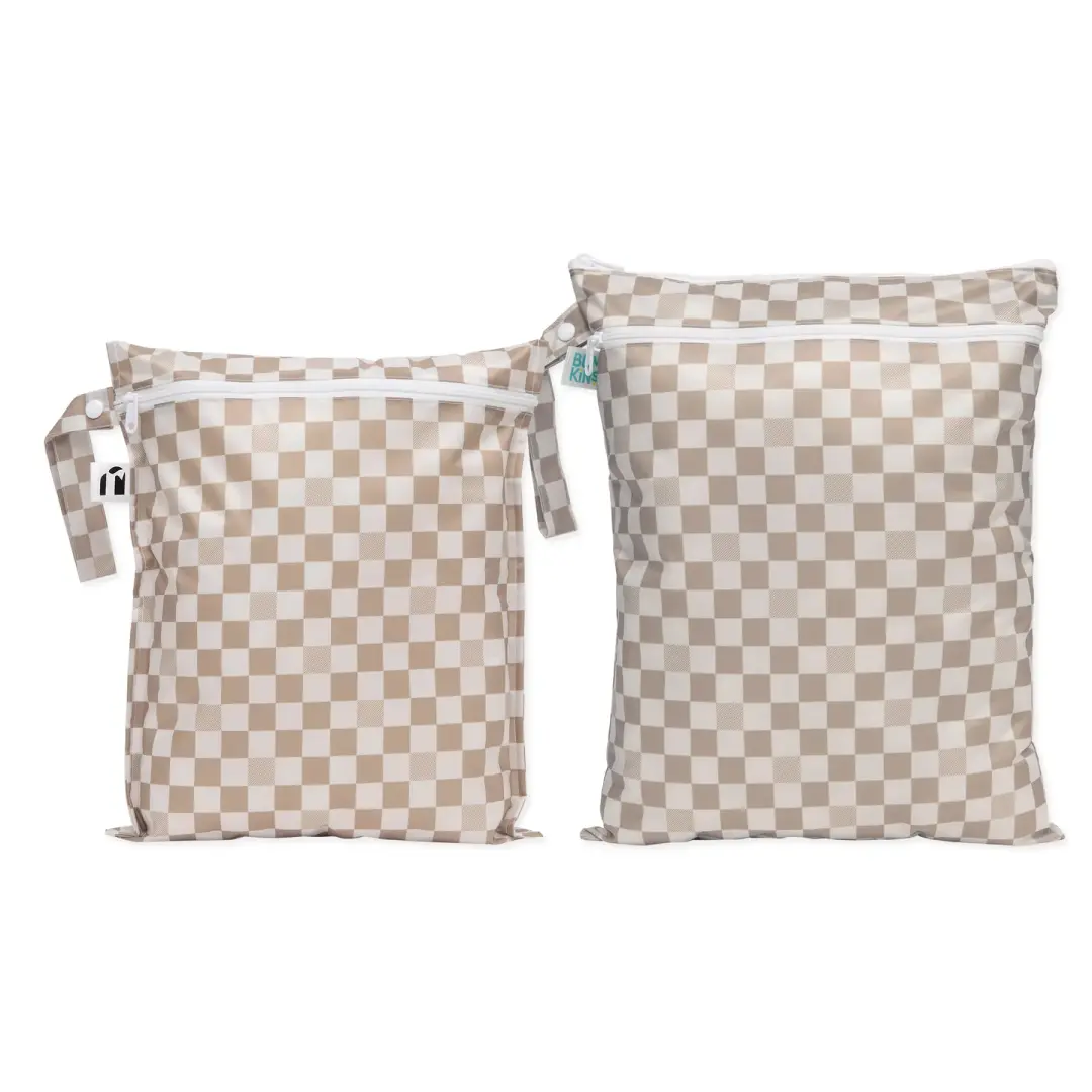 Wet Bag + Wet/Dry Bag Set: Sand Check
