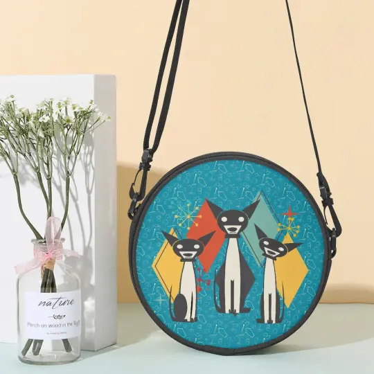 Atomic Dog Round Satchel Bag