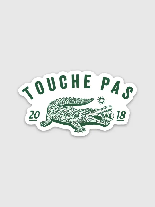 Touche Pas Sticker