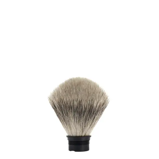 MÜHLE Replacement Shaving Brush Head, Fine Badger, STYLO/KOSMO/PURIST Series