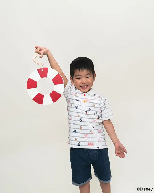 Polo Tee - Nautical Mickey