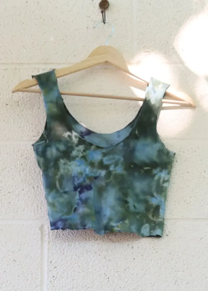 OOAK - Eos Bralette / XS / Med Hemp / Ice Dye (255)