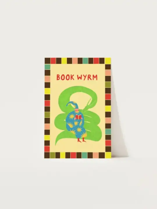 Book Wyrm Print