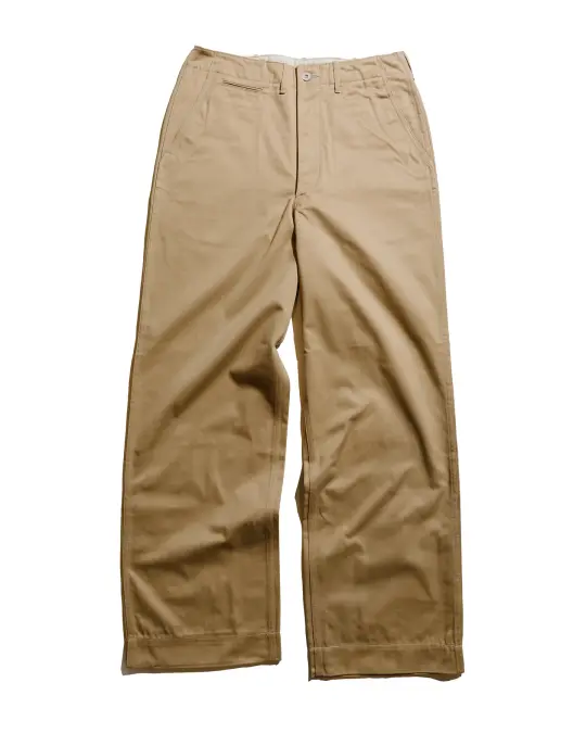 The Real McCoy's MP23102 Trousers, Cotton, Khaki, 1941 Khaki
