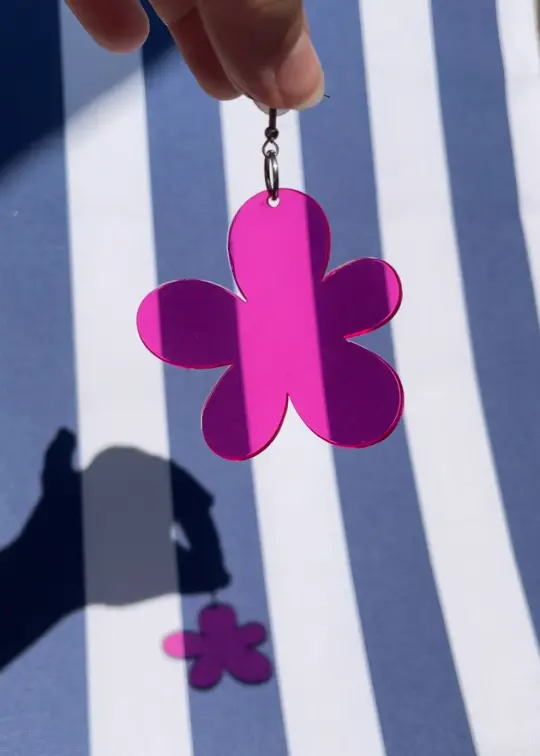 Boucles d'oreilles - Les fleurs