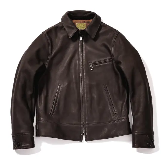 30s LEATHER SPORTS JACKET / FREEMAN (DEERSKIN)