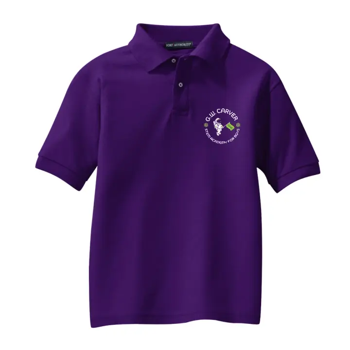 GWC STEM Academy Embroidered Y500 Youth Polo