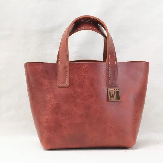 STUDIO LINE  Small Hand Tote in brown