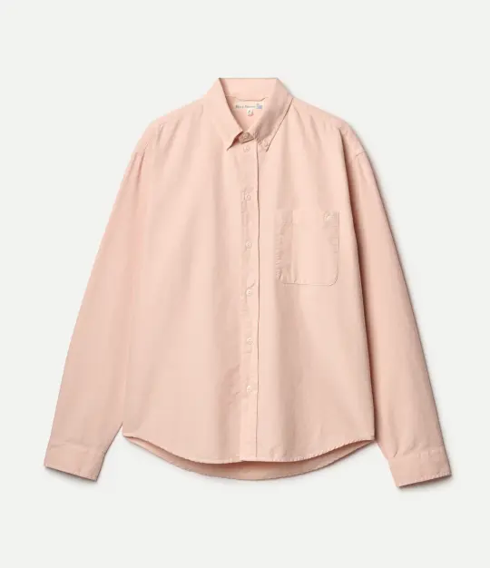 Button-Down Cotton Oxford Long Sleeve Shirt