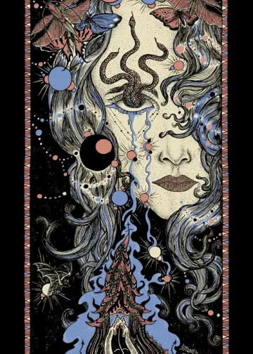 WINDHAND (Paris 2017) screenprinted poster