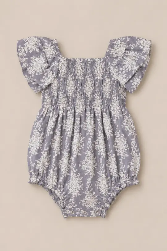 Baby Lisa Romper in Jolie Fleur