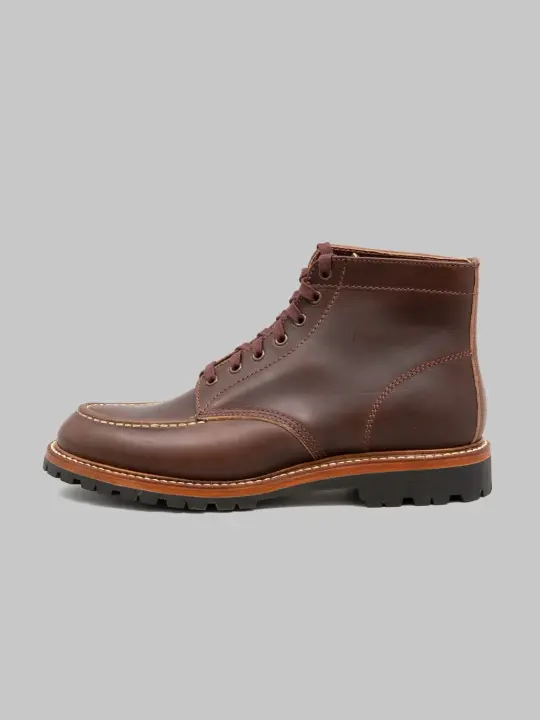 John Lofgren Chapman Boots Horween CXL Choco