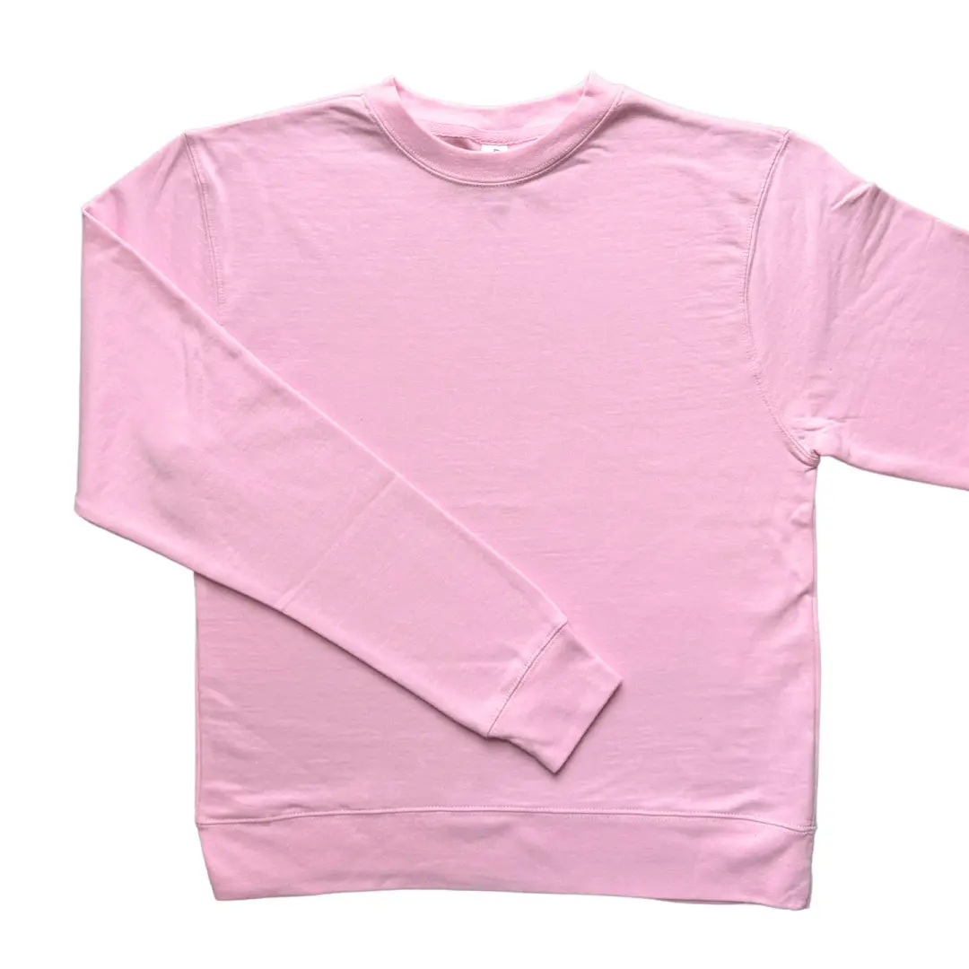 ADULT - Light Pink Sweatshirt (multiple sizes)