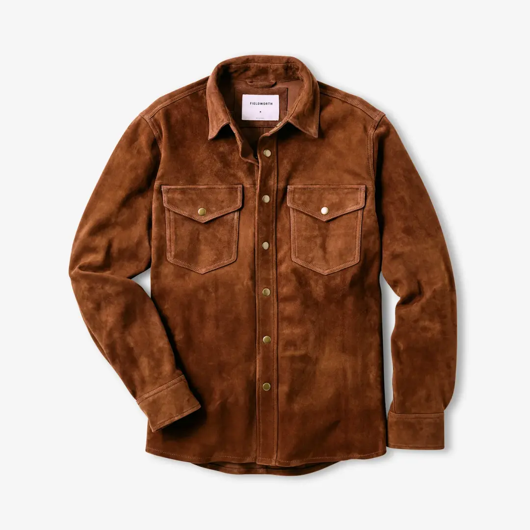 Suede CPO Overshirt