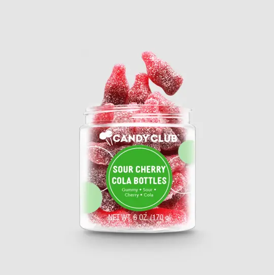 Sour Cherry Cola Bottles