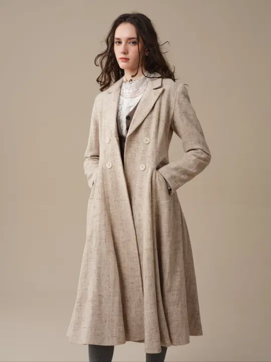 The Roman Holiday 17 | 100% wool classic coat