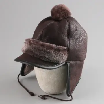 Russian Childrens Hat - Brown