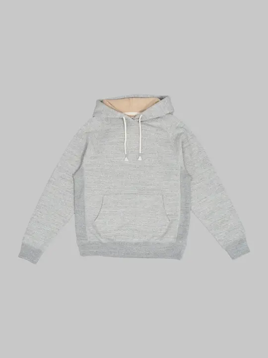 Wonder Looper Pullover Hoodie Fleeced Foxfibre® Grey