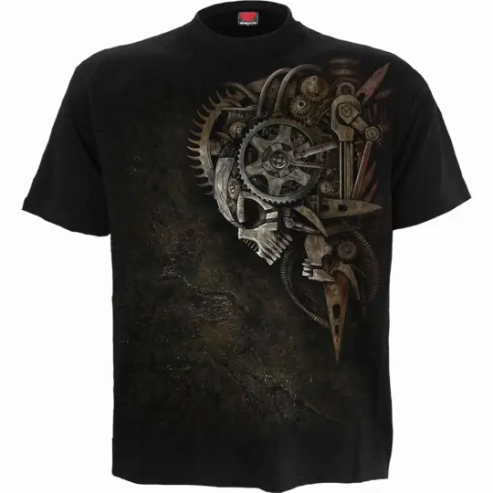 DIESEL PUNK T-Shirt Black - Top Quality 100% Cotton
