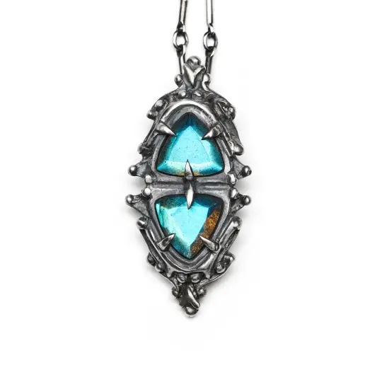 As Above, So Below Necklace. Labradorite. *Limited*