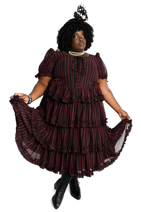 Henrietta Striped Gown