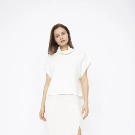Harris Top in Ivory