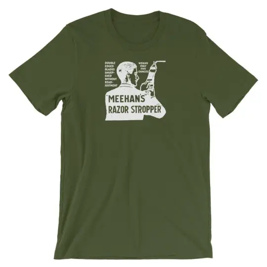 MEEHAN's Razor Stropper Short-Sleeve Unisex T-Shirt
