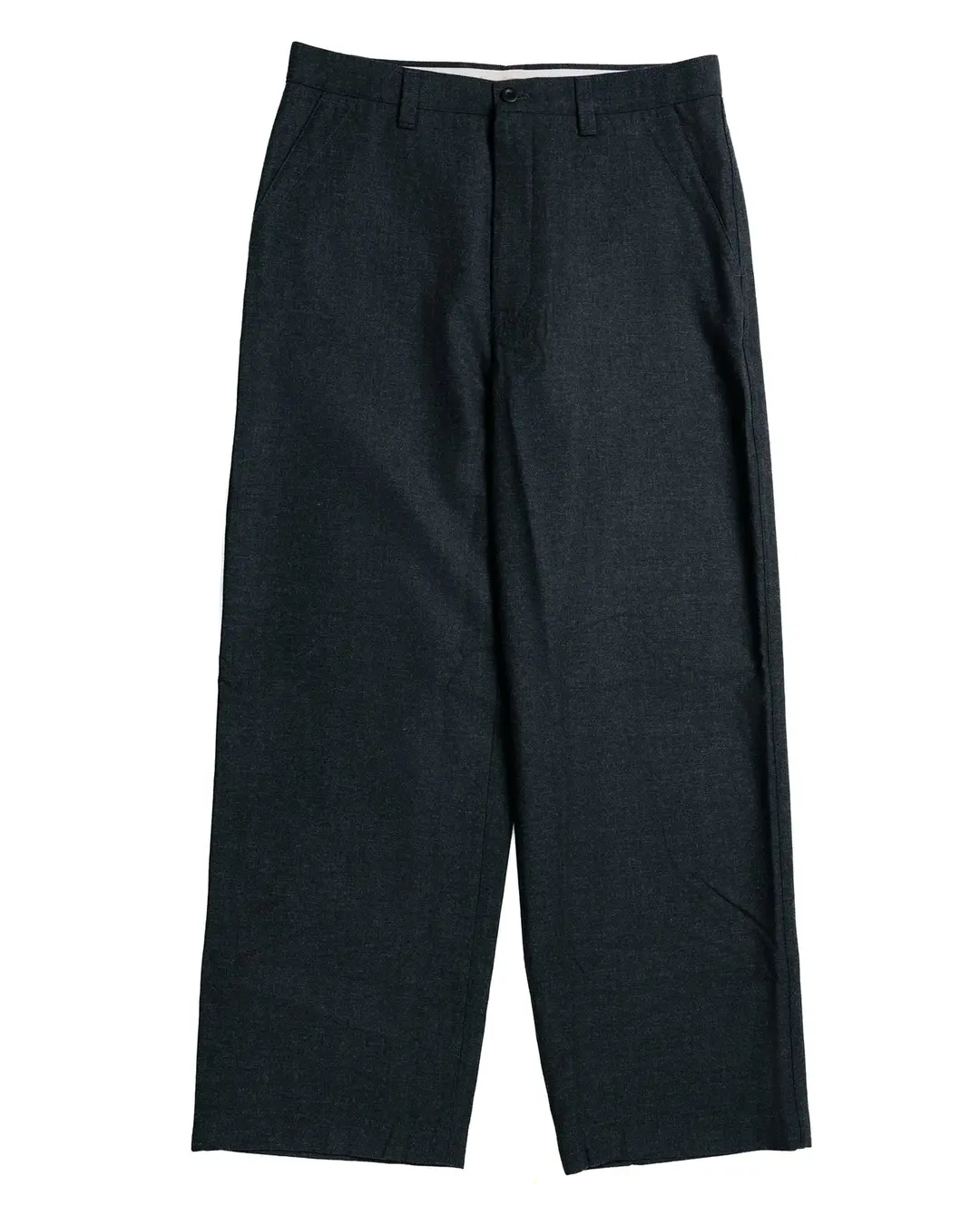 Norse Projects Vivestad Wool Wide Chino Charcoal Grey