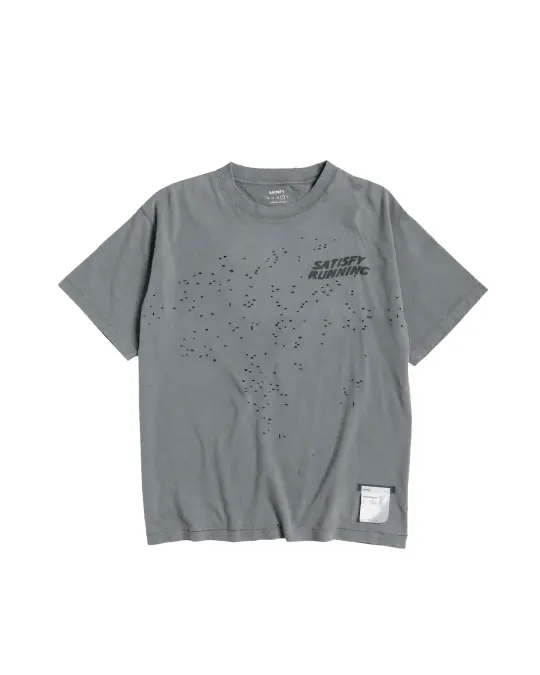 SATISFY MothTech T-Shirt Faded Black WA
