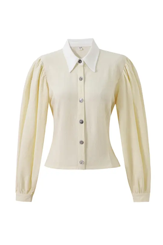 Aurora Blouse Soft Linen