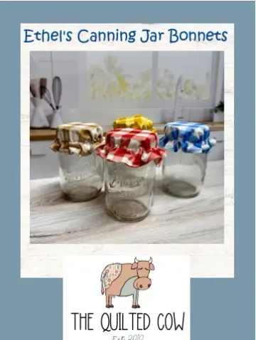 Ethel's Canning Jar Bonnets