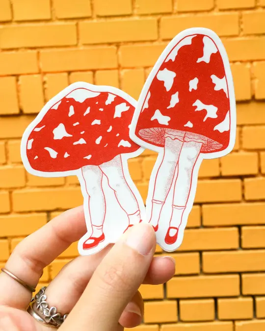 Mushroom Daughters Stickers