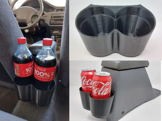 92-95 Honda Civic EG Arm Rest Dual Cup Holder