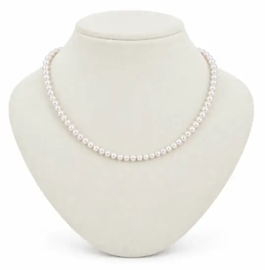 Akoya Pearl Necklace, 5.5–6.0 mm, with PSL & EPC Certificates [SPECIAL ORDER | Estimated Pickup: 4+ Weeks]