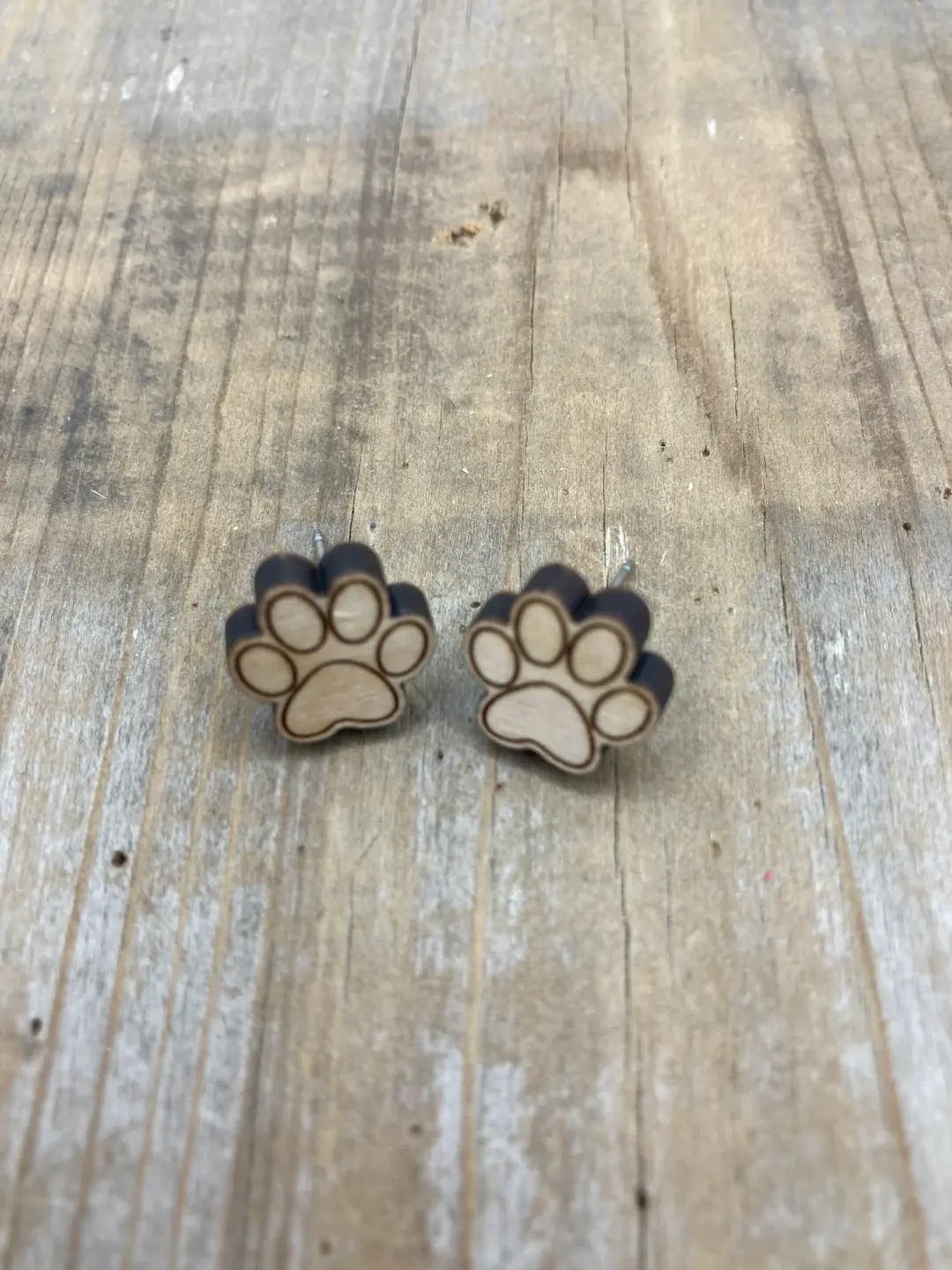 Paw Stud Painted