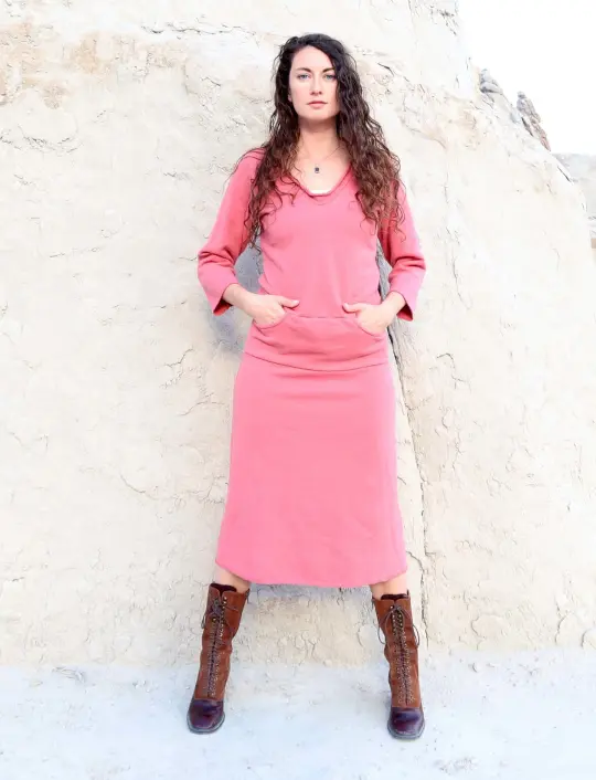 Ritual Darjeeling Simplicity Below Knee Dress