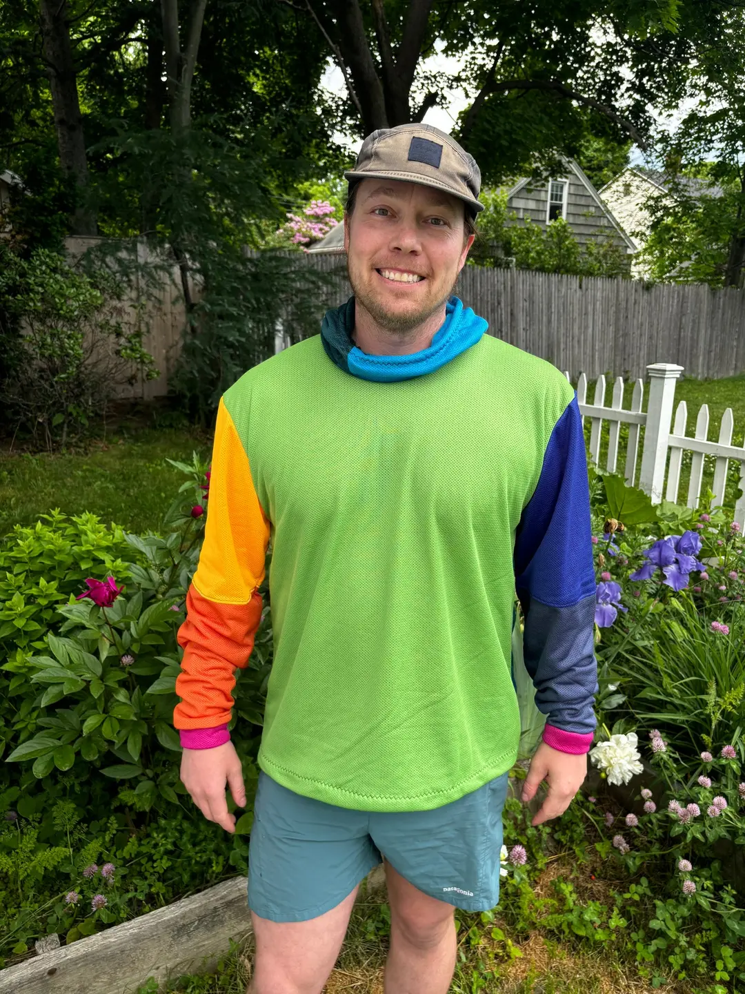 Cropped Rainbow Octa Hoodie