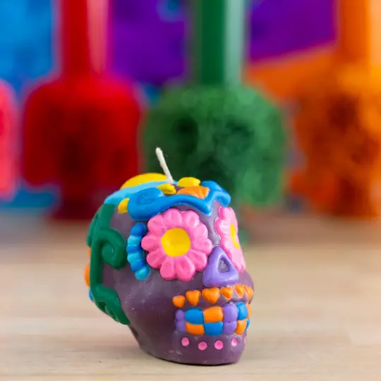 Limited Edition Sugar Skull Candle