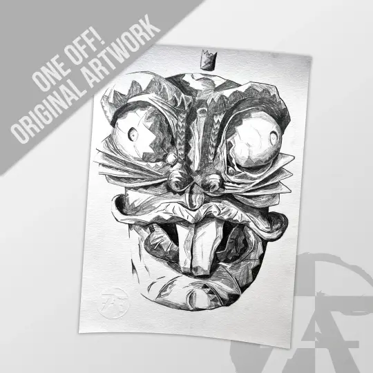 ORIGINAL ARTWORK  'A Very Odd Squirrel'