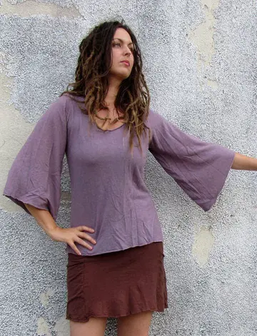 Bell Sleeve Slip Simplicity Shirt