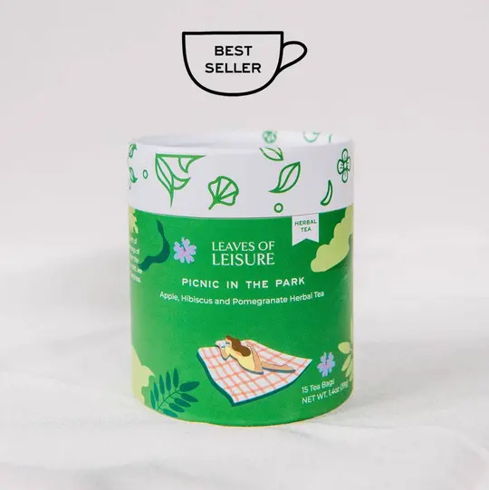 Picnic in the Park Herbal Tea: Canister (15 tea bags)
