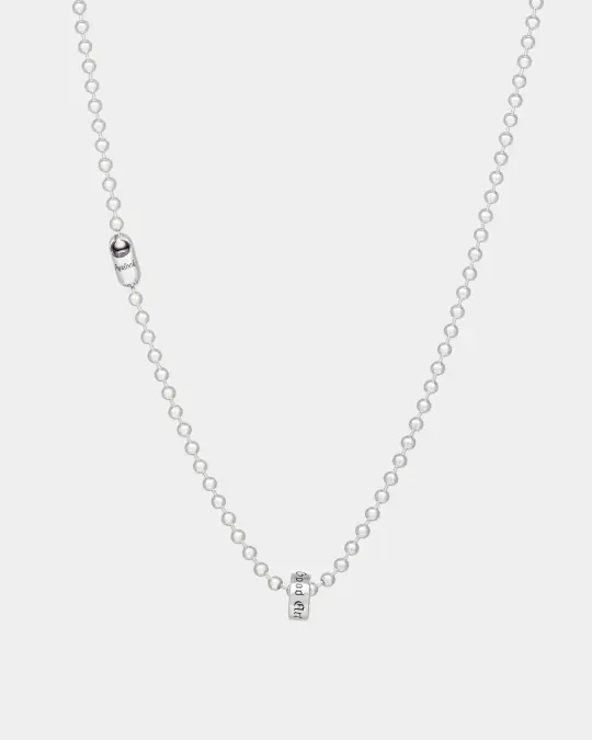 GOOD ART HLYWD Pop Lock Good Art Logo Necklace 2A - Sterling Silver