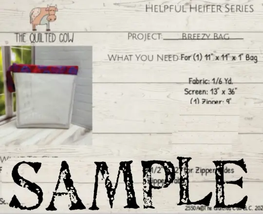 Helpful Heifer Breezy Bag