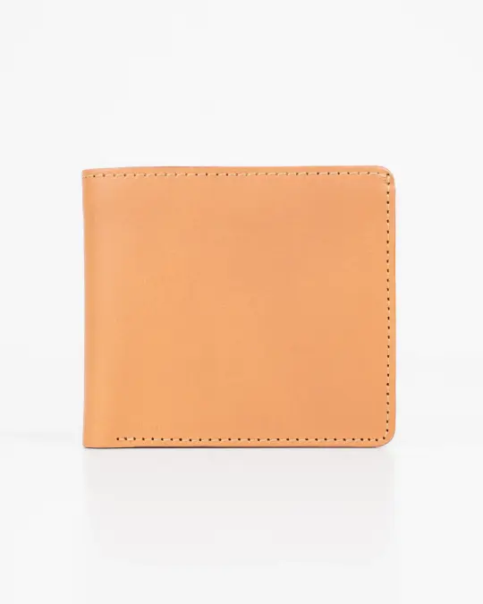 OGL Kingsman Classic Bi Fold Wallet with Coin Pocket - Tan