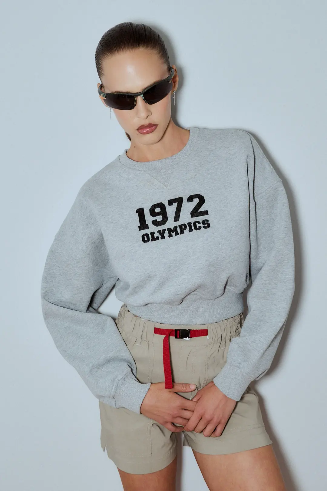 Trunchbull Cotton Sweatshirt Gray